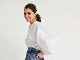 Deepika Padukone Looks Ultra-Cool And Chic In Her Casual White Tee And Denim Pants 
