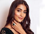 Pooja Hedge’s Green Velvet Manish Malhotra Lehenga Will Help You Rock Winter Wedding