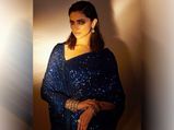 Deepika Padukone Looks Spectacular In A Royal-Blue Sabyasachi Sari And We Can't Keep Calm!