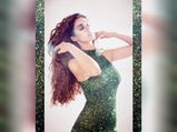 Disha Patani Looks Ravishing In Her Beautifully Sequinned Green Dress