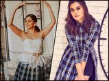 Thappad Actress Taapsee Pannu Repeats Her Checkered Skirt And We Are Impressed