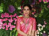Karisma Kapoor's Pink Sari At Armaan Jain's Wedding Proves That She Is The Queen Of Elegance