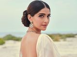 Sonam Kapoor Ahuja Is Elegance Personified In Manish Malhotra’s White Sari And Neat Braided Bun