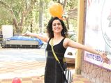 Badhaai Ho Actress Sanya Malhotra Gives Not-So-Casual Fashion Goals In A Black Mini Dress
