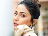 Hacked Actress Hina Khan Exudes Sass In A Dramatic Grey Suit And It’s Worth-Watching!
