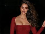Disha Patani Looks Breathtaking In A Crimson Red Dress But Her Exotic Makeup Has All Our Attention