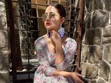 Bigg Boss 13 Contestant Rashami Desai’s Blue-Hued Refreshing Floral Dress Is A Perfect Summer-Wear