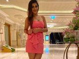  Yashika Aannand Exudes Party Vibes In Strapless Pink Dress And We Can't Wait To Hit The Club!