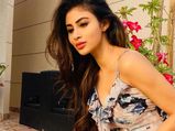 Mouni Roy Gives Us Glimpse Of Her Quarantine Sunset Days In A Blue Floral Dress