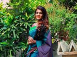 Bigg Boss Tamil Contestant Meera Mitun Gives Wedding Fashion Goals In A Blue Silk Saree