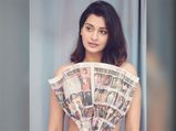 Venky Mama Actress Payal Rajput Makes Our Jaws Drop With Her Newspaper-Made Dress