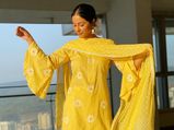 Ramadan 2020: Hina Khan Radiates Festive Vibes In Her Summery Yellow Sharara