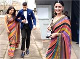 Alia Bhatt’s Sabyasachi Saree Worn By This Bride-To-Be in Canada!