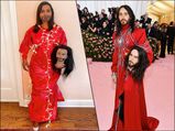 Mindy Kaling’s #MetGalaChallenge Look Is Enhanced By Lights And Will Totally Win Over Jared Leto