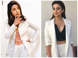 Chopra Sisters Priyanka And Parineeti In White Pantsuit: Who Has Better Formal Fashion Goals?