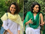 Swara Bhasker’s White Cotton Suits Are What You Should Add To Your Daily Wardrobe Right Away!