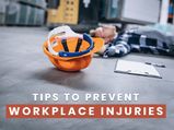 Workplace Injuries And Accidents: Here Are Some Tips To Prevent Them