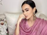 Sana Khan’s Beautiful Pink Ethnic Ensemble Is What You Can Flaunt At Your Sister’s Roka Ceremony