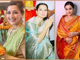 Ganesh Chaturthi 2020: Vidya Balan, Kangana Ranaut And Sonali Bendre Flaunt Their Traditional Sarees