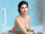 Yashika Aannand’s Beautiful Look In Mint Green Blossoming Floral Ensemble Will Refresh Your Mood