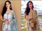 Manushi Chillar’s Regal Sharara Suits Are What You Can Invest In For Your Pre-Wedding Festivities