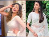 Ankita Lokhande Or Erica Fernandes, Whose White Saree Is Prettier And Who Pulled It Off Better?
