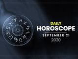 Daily Horoscope: 21 September 2020
