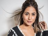 Bigg Boss 14 Senior Hina Khan Looks Super Cute In Her Black And White Dress
