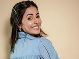 Hina Khan’s Blue Top And Loose Printed Pants Makes For A Perfect Outfit To Begin Navaratri 2020 With