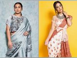 Navaratri 2020: Hina Khan, Vidya Balan, And Other Divas’ Saree-Pants Are Stylish And Easy To Manage