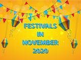 November 2020: Important Festivals Falling In This Month