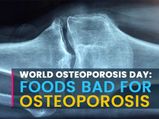 World Osteoporosis Day 2020: Foods That Are Bad For Osteoporosis