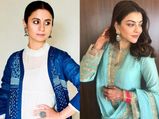 Diwali: Rasika Dugal And Kajal Aggarwal Inspire Us To Wear Something Blue This Festive Occasion