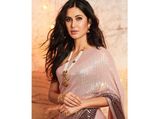 Diwali 2020: Katrina Kaif Slays It In An Ombré Sequin Saree And Stunning Jewellery