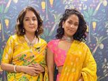 Diwali: Mother-Daughter Duo Masaba And Neena Gupta Flaunt Yellow And Candy Pink Outfits
