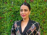 Swara Bhasker Stuns Us With Her Floral Blazer And Shimmering Shorts Pairing