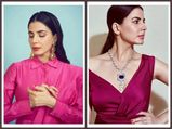 Kirti Kulhari In Saree-inspired Attire Or Formal Dress, Which Pink Outfit Of Hers You Like More?