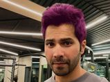 Varun Dhawan Welcomes 2021 By Flaunting His New Avatar In Purple Hair Colour