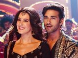 Suswagatam Khushaamadeed First Look: Isabelle Kaif And Pulkit Samrat Twin In Black Traditional Outfit