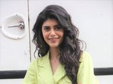 Mehendi Wale Haath: Sanjana Sanghi Sets Fashion Goals For Chic Office Wear In Her Lime-Green Semi-Formal Suit