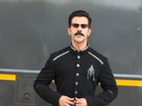 Rajkummar Rao Makes A Dapper Appearance In An All Black Attire, Moustache And Stylish Sunglasses At Film City