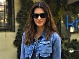 Kriti Sanon Makes Denim On Denim Look Super Stylish With Her Jacket And Jumpsuit Combo