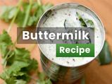 Buttermilk Recipe: How To Prepare It At Home