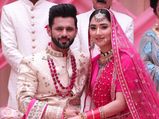 Rahul Vaidya And Disha Parmar Look Like A Couple Made In Heaven As They Twin In Wedding-Perfect Pink Outfits