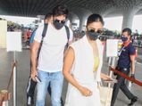 Airport Fashion: Ranbir Kapoor And Alia Bhatt Twin In White As They Head To Maldives Post Covid Recovery