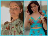 Rubina Dilaik’s Sky Blue Floral Pantsuit And Pastel Blue Dress Are Sure To Drive Away Your Tuesday Blues
