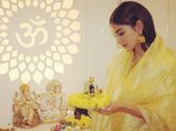 Mouni Roy Turns Great Motivator For People Amid Pandemic; Spreads Positivity In A Bright Yellow Saree