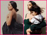 Lisa Haydon Figures Out How To Dress Her Baby Bump And Sets Maternity Goals In Green And Black Chic Dresses