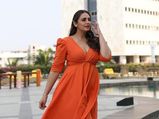 Monday Blaze! Huma Qureshi Makes Us Want To Wear An Orange Dress Right Away