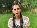 Step-By-Step Guide On How To Get Nargis Fakhri-Inspired Cornrow Braid Half-Bun Hairstyle